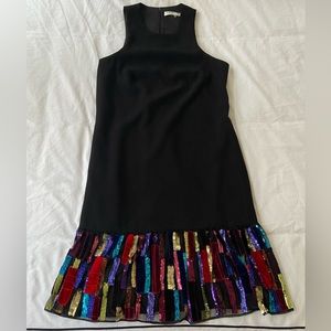 Trina Turk Berry Sequin Mini Dress